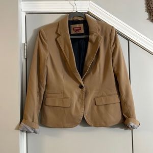 Tan blazer Size 10 Merona